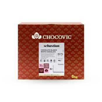 Шоколад белый Chocovic, Sebastian 27% 5 кг